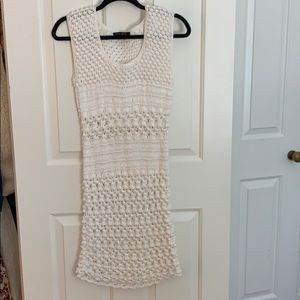 Cynthia Steffens crochet shift dress